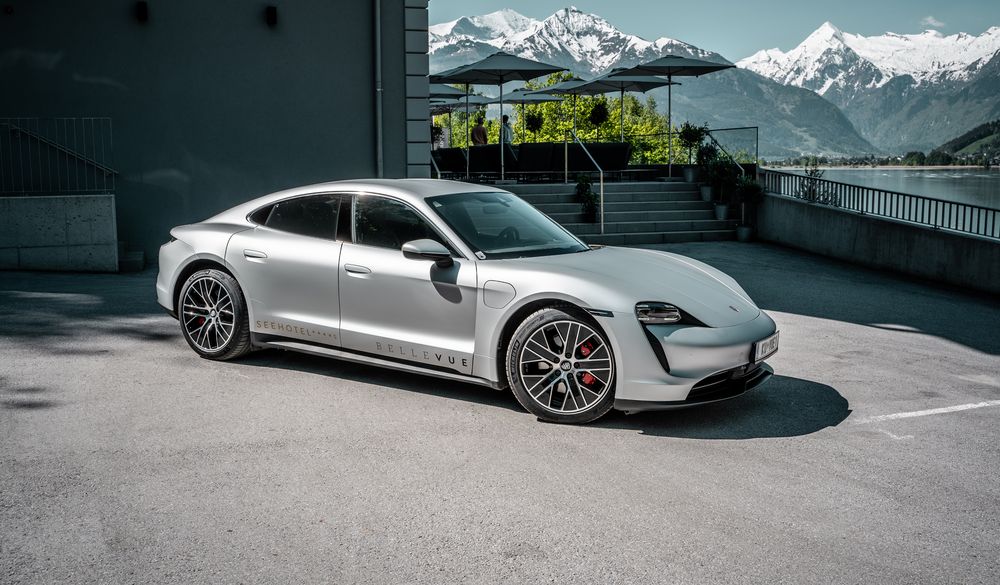 Porsche Taycan - Seehotel Bellevue Porsche Taycan Seehotel Bellevue